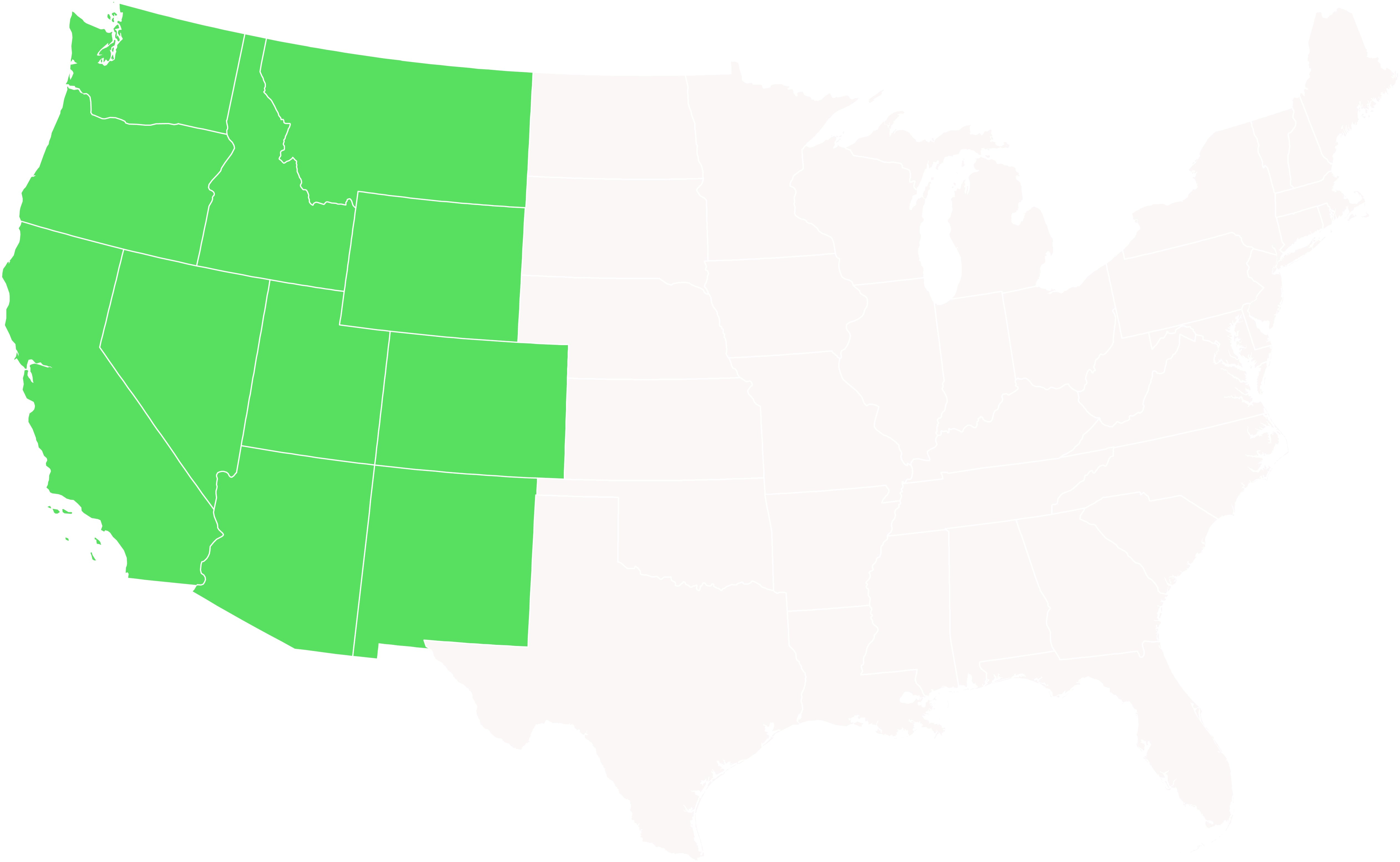 map of big-game rangelands