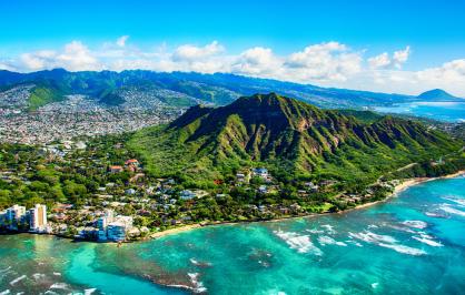 Diamond Head State Park in Honolulu, Hawaii